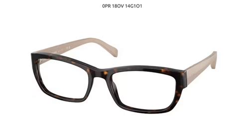 PR 180V Eyeglasses Frames by Prada.